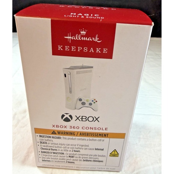 Hallmark Other - 2025 Hallmark XBOX 360 Console Keepsake Ornament with Light and Sound Halo 3 NIB